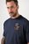 JP1880 846657 T-Shirt Bauchfit mit Badges Dunkelblau TALL - TALL T-shirts - Extra lange T-Shirts Herren