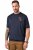 JP1880 846657 T-Shirt Bauchfit mit Badges Dunkelblau TALL - TALL T-shirts - Extra lange T-Shirts Herren