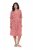 Ulla Popken 846912 Gemustertes Midikleid Koralle - Midikleider - Midikleider in großen Größen