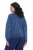 Ulla Popken 847035 Steppjacke Denimblau - Jacken - Große Jacken für Damen