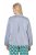 Ulla Popken 847191 Schimmernder Blouson mit College-Kragen Grau - Jacken - Große Jacken für Damen