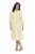 Ulla Popken 847224 Kleid aus Leinenmix Gelb - Sommerkleider - Große Größen: Leichte Sommerkleider