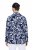 Ulla Popken 847586 Blazer aus floralem Jacquard Dunkelblau - Blazer - Blazer für Frauen in Großgrößen