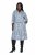 Ulla Popken 847643 Gestreiftes Jerseykleid Dunkelblau - Jerseykleider - 