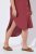 Ulla Popken 847797 Hemdblusenkleid Rostrot - Blusenkleider - 