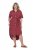 Ulla Popken 847797 Hemdblusenkleid Rostrot - Blusenkleider - 