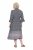 Ulla Popken 847798 Midikleid in A-Linie mit V-Ausschnitt Schwarz - Midikleider - Midikleider in großen Größen