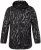 Jay-Pi 847852 Ultraleichte Outdoorjacke mit Reflektordruck Schwarz - Herren jacken - Herren Jacken in großen Größen
