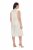 Ulla Popken 847918 Geblümtes Chiffonkleid Wollweiß - Sommerkleider - Große Größen: Leichte Sommerkleider