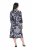 Ulla Popken 847972 Geblümtes Strickkleid Weiß - Strickkleider - 
