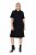 Ulla Popken 848105 Sweatkleid Schwarz - Kleider - Kleider für jede Größe