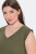 Ulla Popken 848131 Pyjama mit Spitze Oliv - Pyjama/Loungewear - 