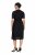 Ulla Popken 848140 Paillettenkleid Schwarz - Abendkleider - Abendkleider für Damen in großen Größen