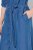 Ulla Popken 848491 Hemdblusenkleid Denimblau - Midikleider - Midikleider in großen Größen