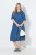 Ulla Popken 848491 Hemdblusenkleid Denimblau - Midikleider - Midikleider in großen Größen