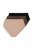 Ulla Popken 848803 Slips mit Spitze 3er-Pack Schwarz - Slips - 