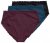Ulla Popken 848803 Slips mit Spitze 3er-Pack Weinrot - Slips - 