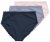 Ulla Popken 848803 Slips mit Spitze 3er-Pack Hellblau - Slips - 
