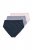 Ulla Popken 848803 Slips mit Spitze 3er-Pack Hellblau - Slips - 