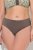 Ulla Popken 848826 Strings mit Animal-Print 3er-Pack Taupe - Slips - 