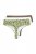 Ulla Popken 848826 Strings mit Animal-Print 3er-Pack Taupe - Slips - 
