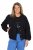 Ulla Popken 848940 Bomberjacke Schwarz - Jacken - Große Jacken für Damen