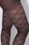 Ulla Popken 849049 Gestreifte Strumpfhose 40 den Schwarz - Strumpfhosen & Socken - 