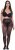 Ulla Popken 849049 Gestreifte Strumpfhose 40 den Schwarz - Strumpfhosen & Socken - 