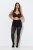 Ulla Popken 849050 Karierte Strumpfhose Schwarz - Strumpfhosen & Socken - 