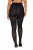 Ulla Popken 849050 Karierte Strumpfhose Schwarz - Strumpfhosen & Socken - 