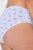 Ulla Popken 849098 Geblümte Slips 5er-Pack Hellblau - Slips - 