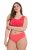 Ulla Popken 849140 Geblümte Slips 5er-Pack Wollweiß - Slips - 