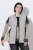 Ulla Popken 849221 Steppweste mit Rippkragen Grau - Westen - 