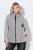 Ulla Popken 849472 Steppjacke Grau - Jacken - Große Jacken für Damen