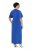 Ulla Popken 849530 Gemustertes Abendkleid mit Strasssteinen Königsblau - Abendkleider - Abendkleider für Damen in großen Größen