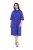 Ulla Popken 849541 Kurzärmliges Hemdblusenkleid mit Tunnelzug Violett - Blusenkleider - 