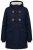 Ulla Popken 849619 Wasserdichte HYPRAR Jacke mit Teddyfutter Dunkelblau - Jacken - Große Jacken für Damen