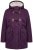 Ulla Popken 849619 Regenjacke Dunkellila - Jacken - Große Jacken für Damen