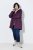 Ulla Popken 849619 Regenjacke Dunkellila - Jacken - Große Jacken für Damen
