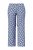 Ulla Popken 849850 Pyjama mit Karomuster Hellblau - Pyjama/Loungewear - 