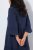 Ulla Popken 849856 Kleid mit Volants Dunkelblau - Midikleider - Midikleider in großen Größen