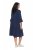 Ulla Popken 849856 Kleid mit Volants Dunkelblau - Midikleider - Midikleider in großen Größen