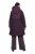 Ulla Popken 849908 Regenjacke Weinrot - Jacken - Große Jacken für Damen