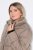 Ulla Popken 850041 Steppmantel Taupe - Mäntel - Große Größen: Mäntel für Damen