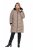 Ulla Popken 850041 Steppmantel Taupe - Mäntel - Große Größen: Mäntel für Damen