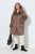 Ulla Popken 850251 Teddymantel Hellbraun - Mäntel - Große Größen: Mäntel für Damen