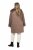Ulla Popken 850251 Teddymantel Hellbraun - Mäntel - Große Größen: Mäntel für Damen