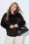 Ulla Popken 850310 Kunstfelljacke Dunkelbraun - Jacken - Große Jacken für Damen