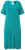 Ulla Popken 850344 Gemustertes T-Shirt-Kleid Türkis - Midikleider - Midikleider in großen Größen
