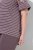Ulla Popken 850403 Pyjama mit Blumenmuster Braun - Pyjama/Loungewear - 